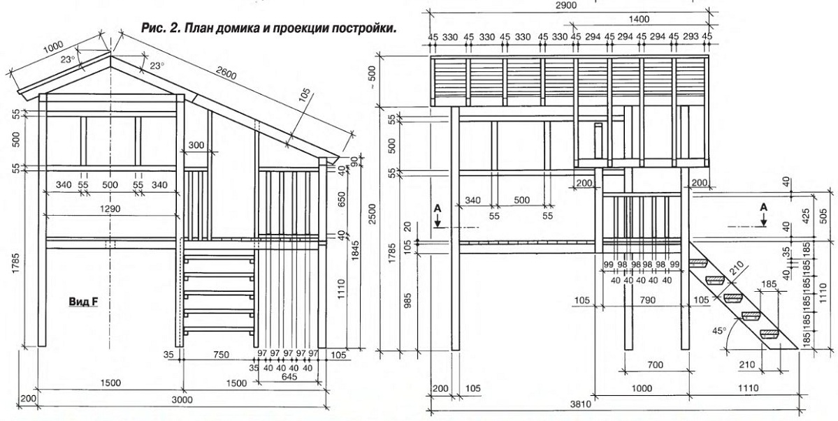 Как сделать детский домик своими руками чертежи Как сделать детский домик своими руками чертежи
