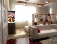 Как да подредите мебели в едностаен апартамент?