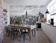 Photo wallpapers in Inter'єрі кухні: 9 порад щодо вибору та оформлення.