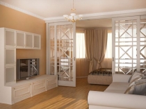 غرف نوم بتصميم إيطالي مع مناطق فرعية غرفة المعيشة متصلة بغرفة النوم مساحة للمساحة وطرق بديلة
